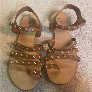 Schutz studded sandals